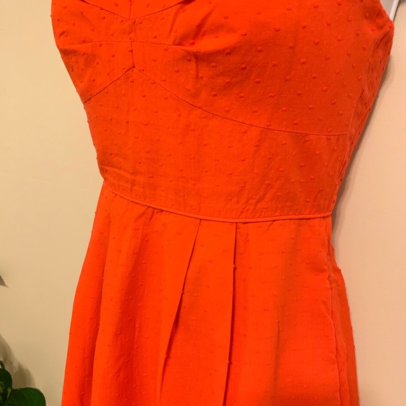 J.Crew Swiss Dot Strapless dress - Picture 3 of 7